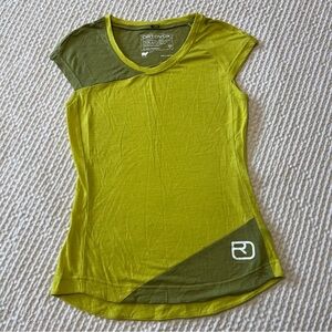 Ortovox Merino Wool Lightweight Tec Climbing Tee Shirt Womens XS